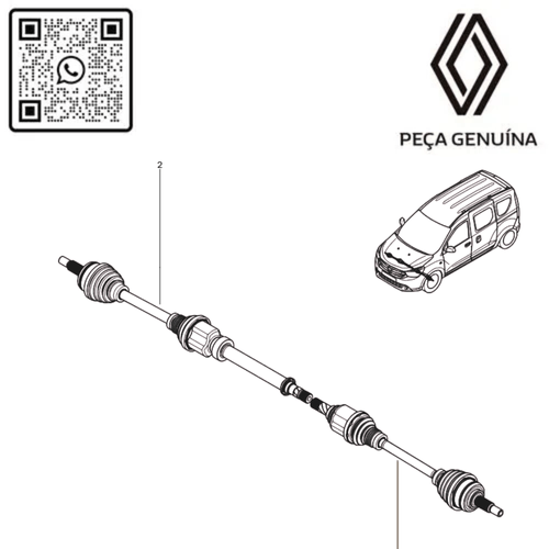 RN 00947R  SONDA LAMBDA PRE 1.0 12V H5D KARDIAN 226900947R